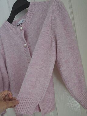 Zara pink cardigan